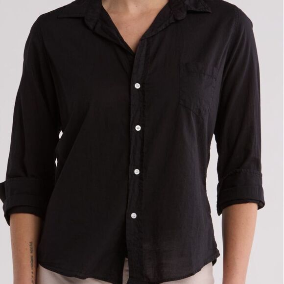 NWT Frank & Eileen Tailored Organic Cotton Button-Up Shirt XS - Picture 2 of 4